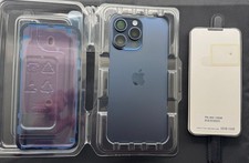 iPhone 15 Pro Max Genuine Apple OEM - Rear Glass - Blue Titanium