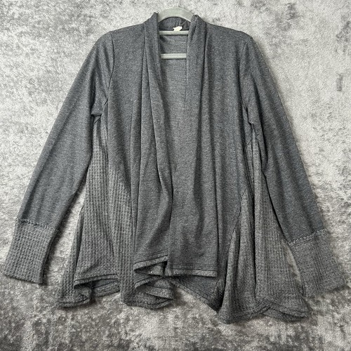 Lazy Sundays Gray Duster Cardigan Size S Made In USA
