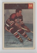 1954-55 Parkhurst Lee Fogolin #84 t3w
