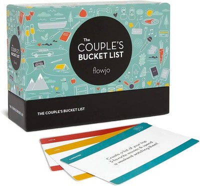 Couples Bucket List Games - 100 Date Night Ideas Card Game for Fun & Reconnectio