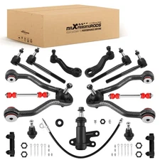 15pc Front Upper Control Arm Ball Joint Sway Bar for Chevy GMC K1500 Tahoe 5.7L