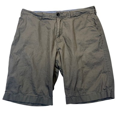 J.Crew Stanton Shorts Mens 36 Gray 100% Cotton Casual Chino Style 93852 SP13