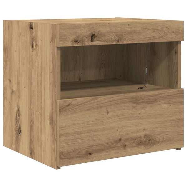 Nachttisch Artisan-Eiche 50 X 40 X 45 Cm Holzwerkstoff-image