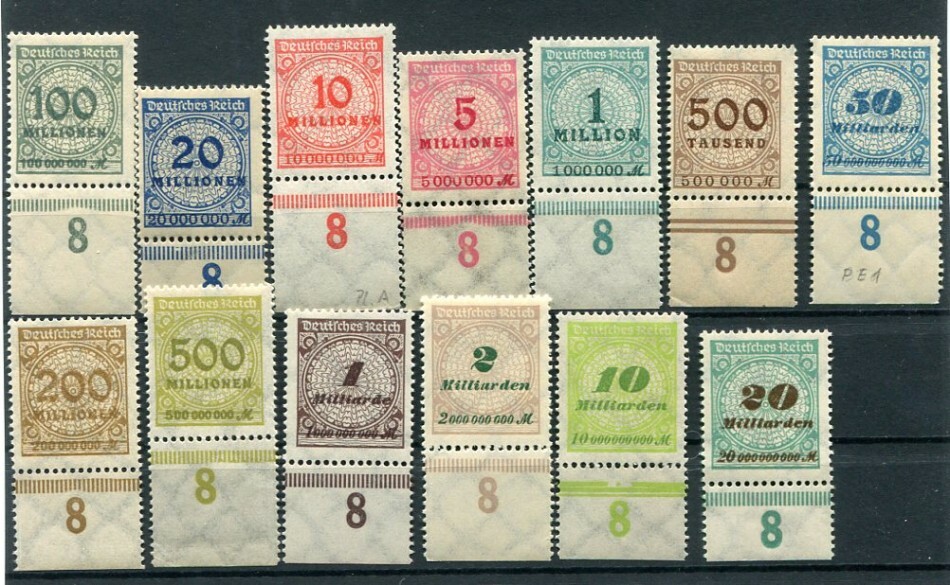 Dr-Infla 313/330A PE Parallel Issue MNH Postfrisch (Z5347