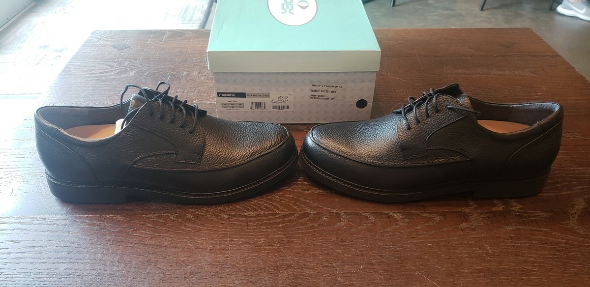 Apex LT900M Oxford Dress Shoes Mens Size‎ 9 Black Leather Round Toe Lace Up Apex LT900M Black Oxford Men main image 3