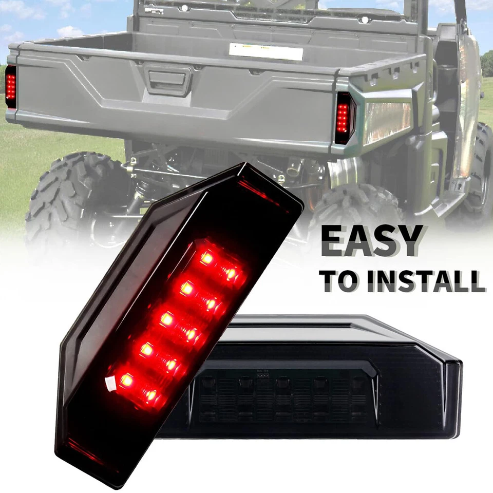 2x Luz Trasera Freno LED Izquierda y Derecha UTV Para Polaris Ranger 570 900 1000 XP Foto 2 de 4