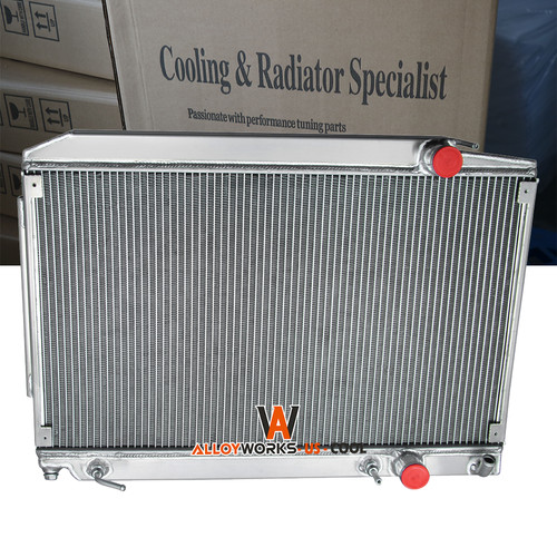 Mercedes R107 Radiator Aluminum 2 Row Radiator Fit For Mercedes SL R107/C107 380 SL/SLC ...