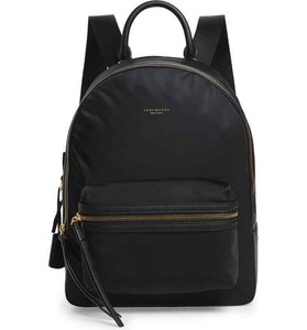 perry nylon flap backpack