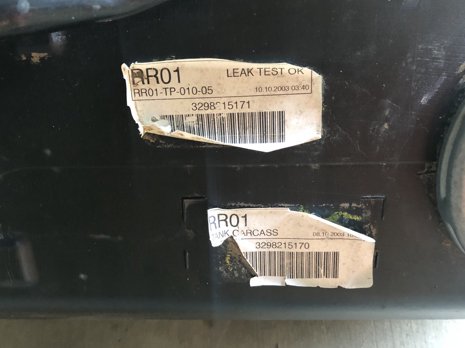 Rolls-Royce Phantom Gas fuel tank with pump