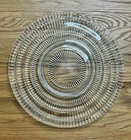 Anchor Hocking Clear Depression Glass Queen Mary 12" Serving Platter