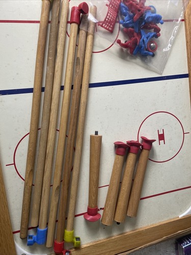 Rare VINTAGE 1962 Mag-Powr TABLETOP HOCKEY GAME NHL Original Box - Picture 4 of 10