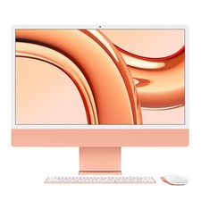 24" APPLE iMAC M3 4.5K RETINA 2TB SSD 24GB RAM 8-CORE CPU 10-CORE GPU ORANGE