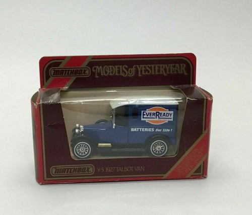 Matchbox - Models of Yesteryear Y - 5 - 1927 Talbot Van - EverReady - Picture 1 of 6