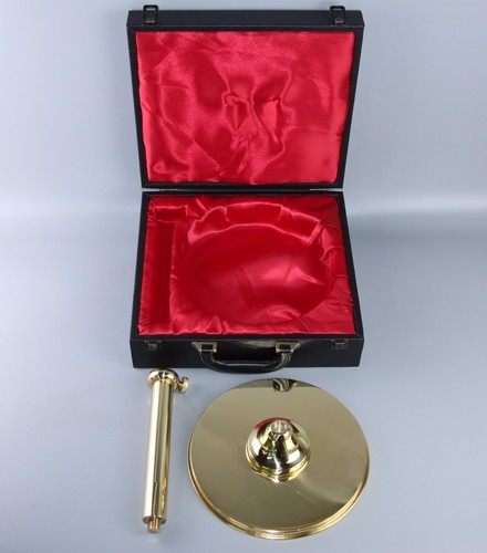 Brass Stand with Case for Bishop Crozier, Stand for Pastoral Staff, CS-01-XN - Picture 2 of 6