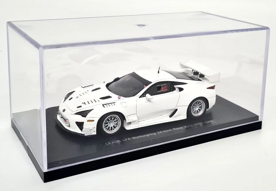 Ebbro 1/43 - Lexus LFA Nurburgring 24H 2012 Test Car White Resin Scale Model Car - Image 3 of 4