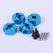 Yeah Racing 1/10 Universal Clamping Wheel Hexes TT-01 Sprint 2 WA-016BU