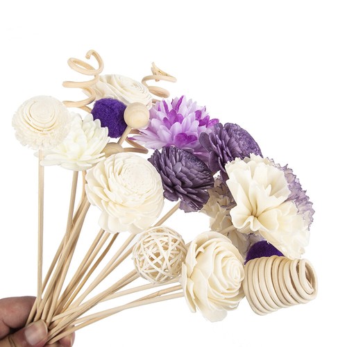 Flor Artificial Ratán Caña Hogar Fragancias Difusor de Aroma Recarga Palo Decoración - Imagen 34 de 52