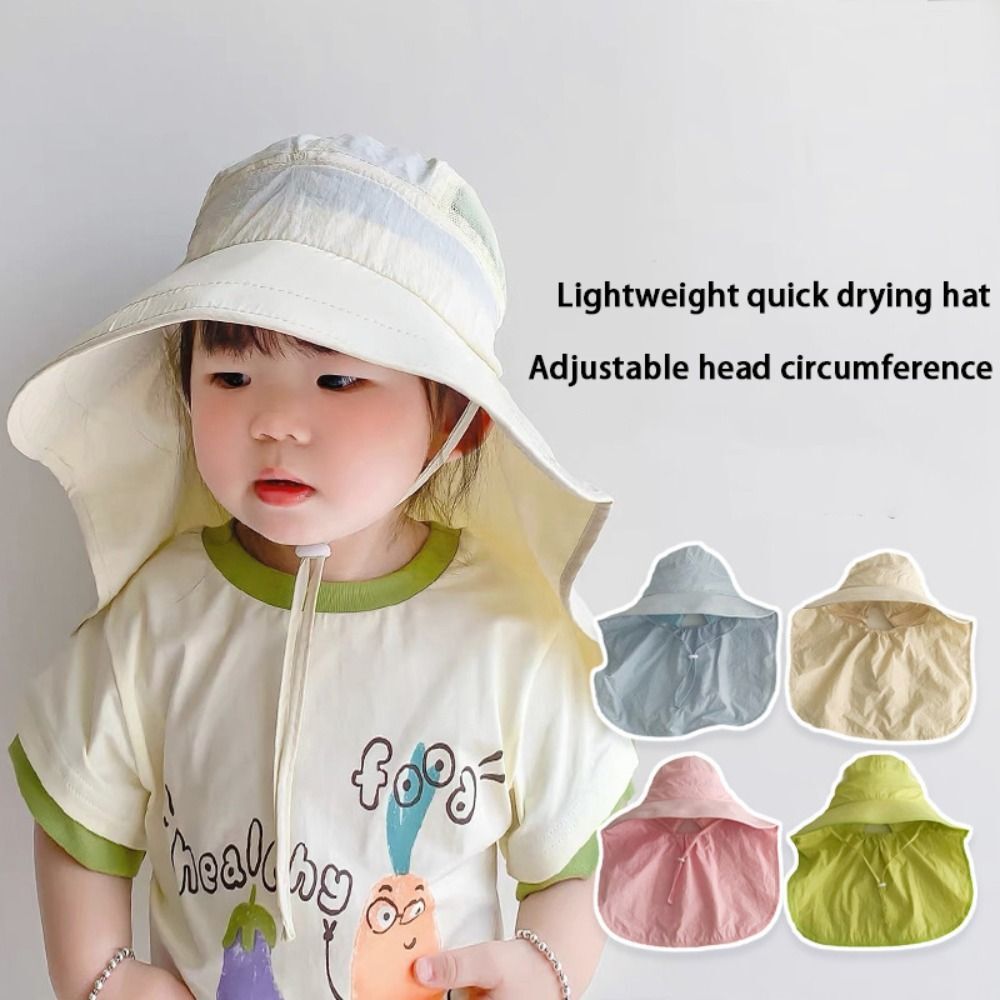APL Cappello protezione solare traspirante protezione UV pescatore berretto moda secchio cappello bambini