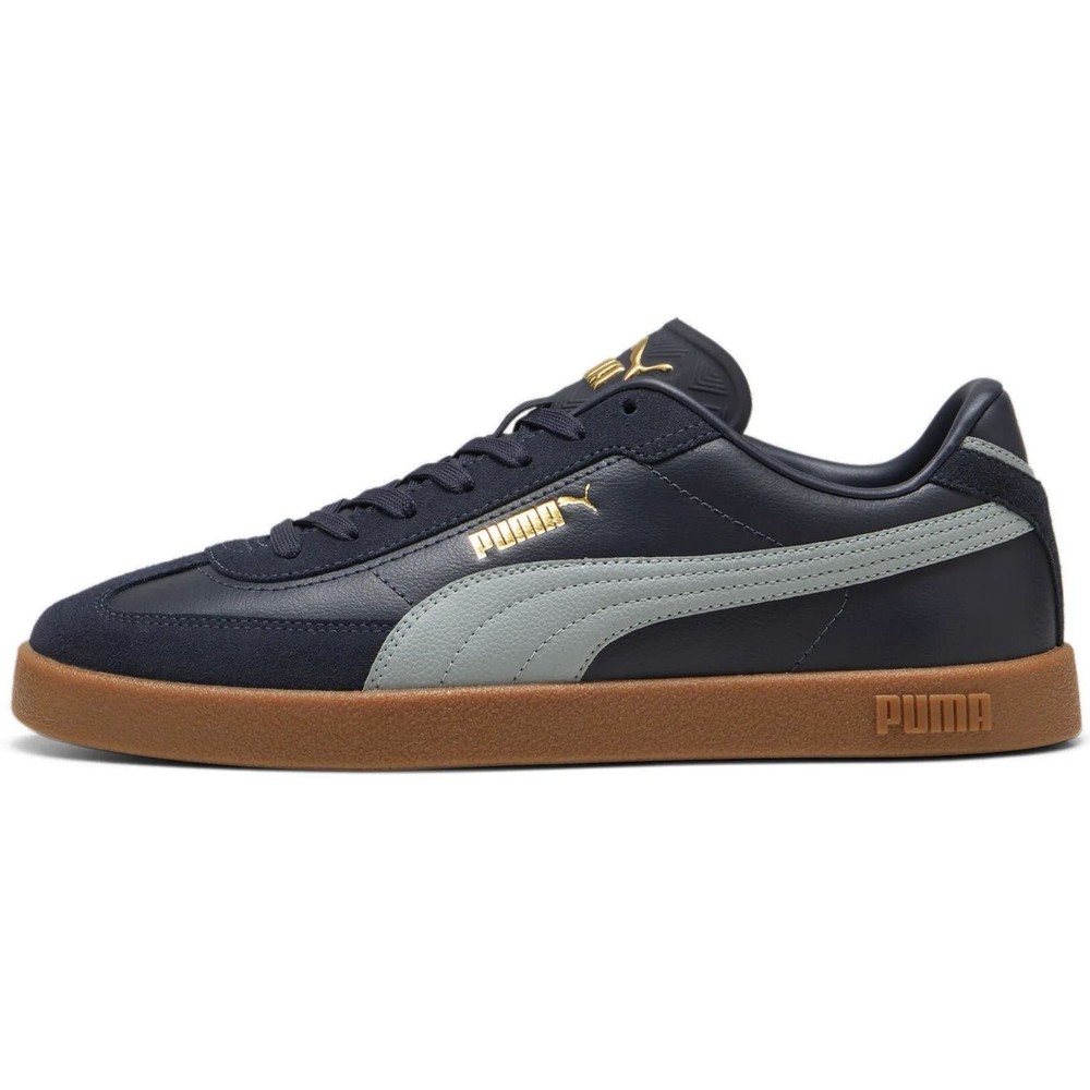 Puma Club II Era Men's Sneakers in Navy Cool Mid Gray Gum 397447 18