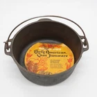 Dual Logo Wagner Ware Griswold Dutch Oven 5 Qt. Wire Handle No Lid