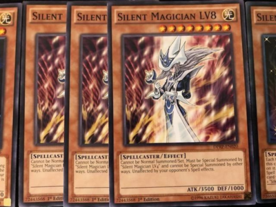 silent yugioh deck Amazon.com: YuGiOh : YGLD-ENC04 1st Ed Silent Magician LV8 Ultra Rare Card main image 0