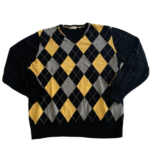 Angelo Litrico Mens Vintage Argyle 