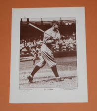 Vintage M114 TY COBB - DETROIT TIGERS Baseball Magazine Premium