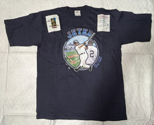 MLB Derek Jeter New York Yankees 2 T Shirt Youth Size XL Navy Blue
