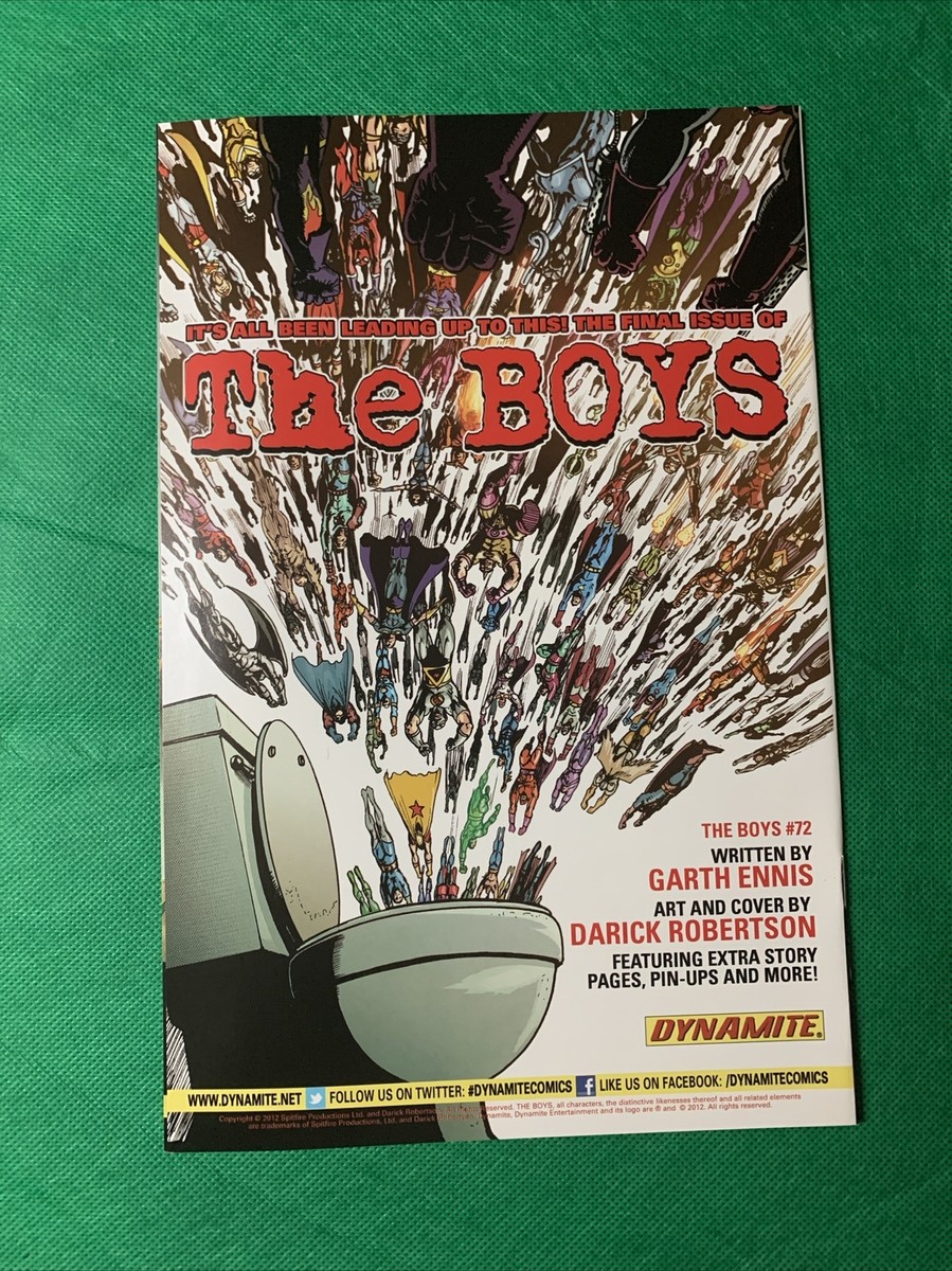 The Boys #71 Signed Garth Ennis NO COA | eBay