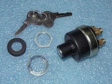 Zündschloß Glühanlaßschalter Startschalter Bagger Radlader Minibagger Walze 