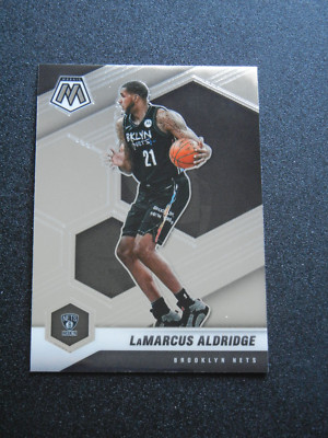 2020-21 Panini Mosaic #182 LaMarcus Aldridge - Brooklyn Nets