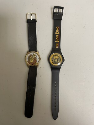 2 Disney Lion King Watches; Working