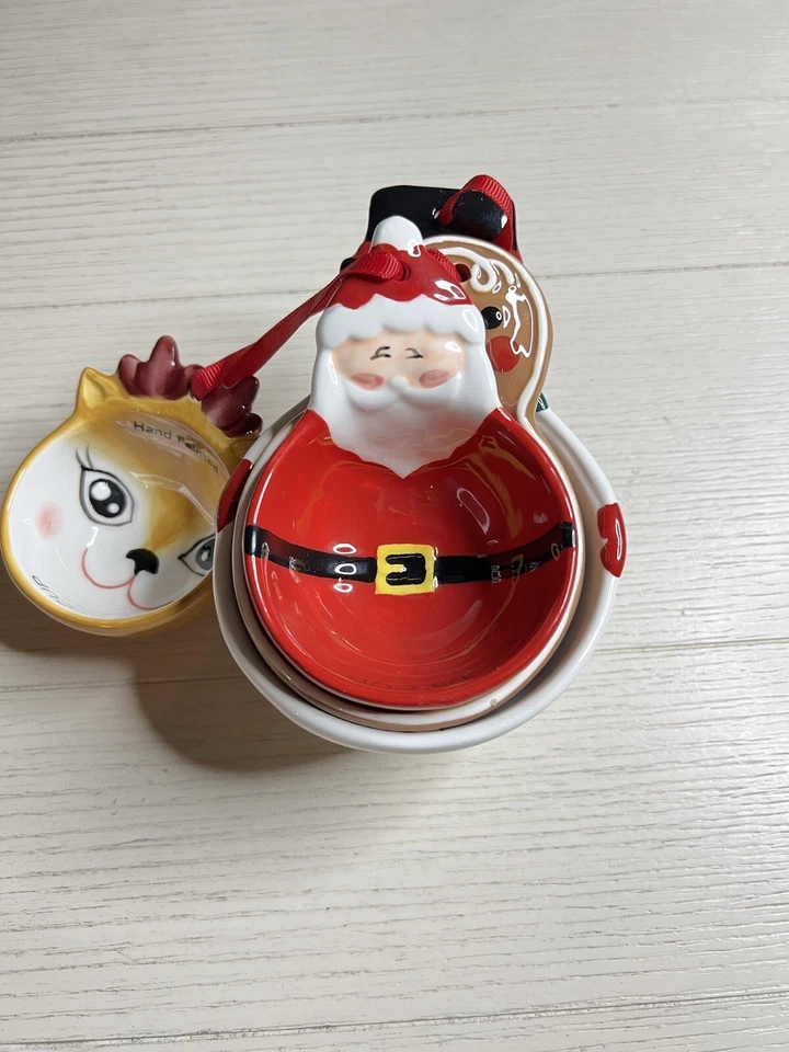 St. Nicholas Square Ceramic Measuring Cups & Spoons - Image 4 of 4