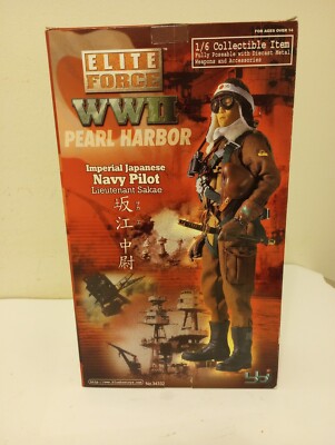 Elite Force WWII Pearl Harbor Japanese Navy Pilot Lt. Sakae Elite Force WWII Pearl Harbor Japanese Navy Pilot Lt. Sakae