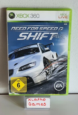 Need for Speed: Shift - Microsoft Xbox 360 -  OVP + Anleitung  C3107