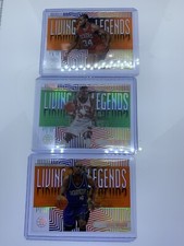 Charles Barkley Chris Webber Ewing 2019 Illusions Living Legends Emerald Lot