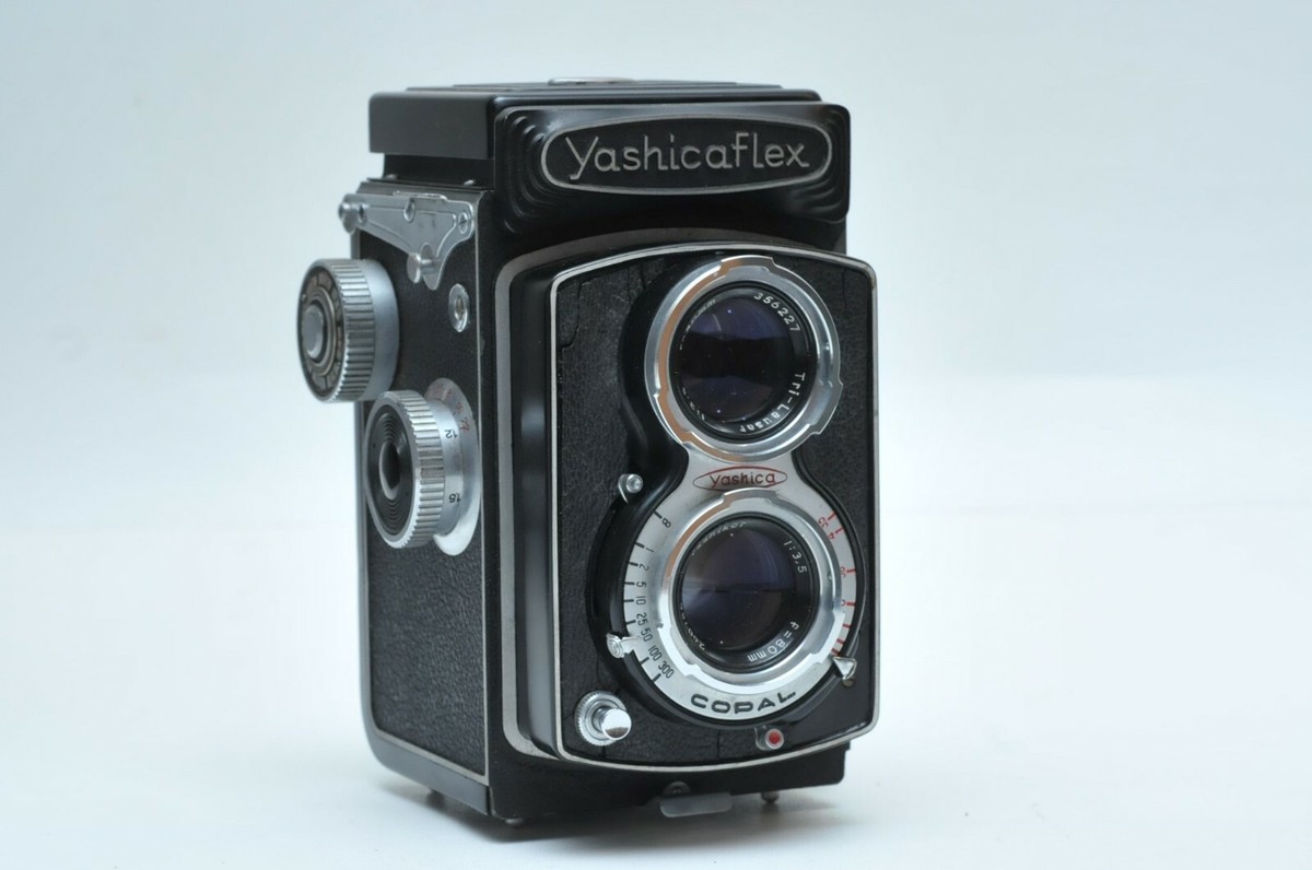 フィルムカメラ Yashicaflex TLR Camera 80mm F/3.5 #516 Yashicaflex TLR Camera 80mm F/3.5 Lens 356227 | eBay