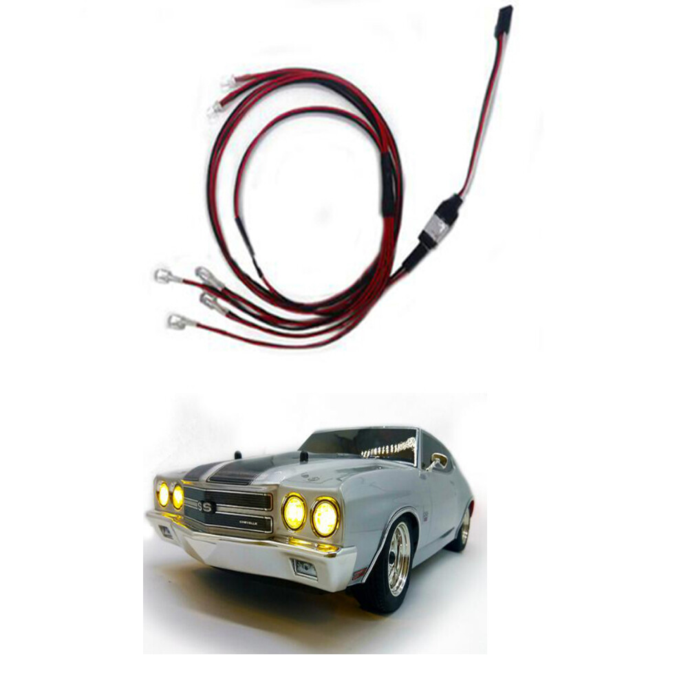 Contrôleur Phares & Feux Arrière Pour Voiture RC Kyosho FAZER 1970 SS - Neuf - Compatible Kyosho