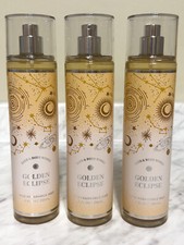 Bath  Body Works Golden Eclipse Fine Fragrance Mist Set of 3