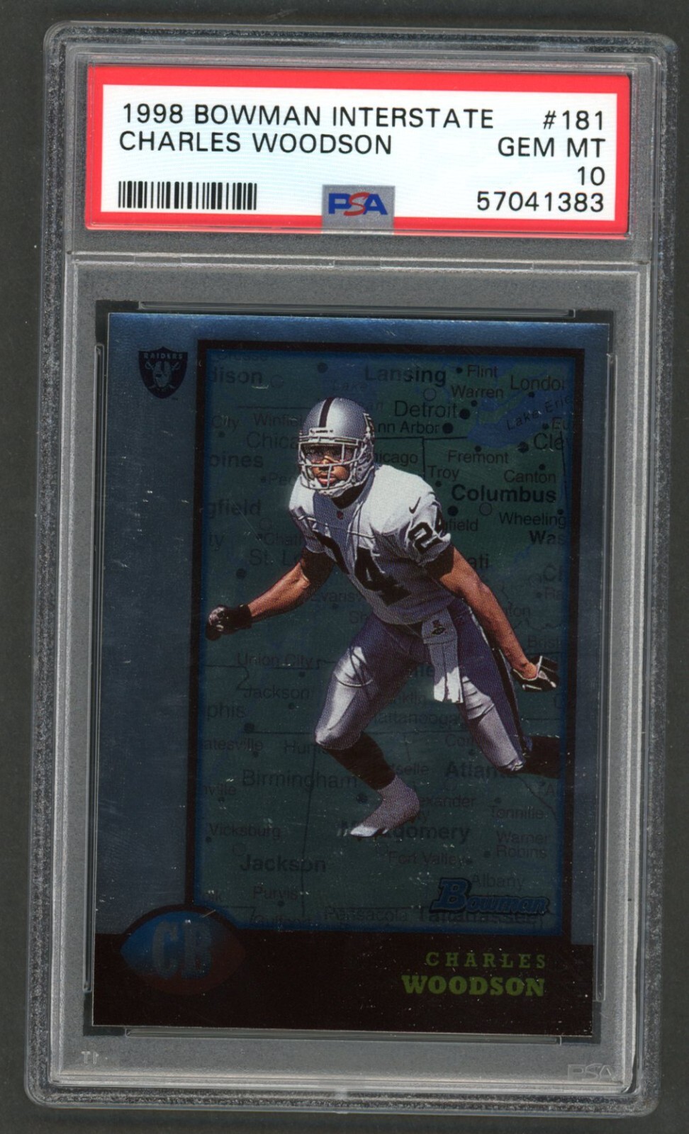 Charles Woodson Bowman Interstate #181 Base