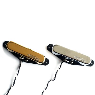 Wilkinson WOV Tele Neck Pickup Vintage for Telecaster Guitars   Chrome, Gold