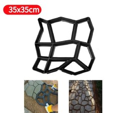 Garden Paving Mould DIY Path Maker Concrete Mould Brick Pavement Cement Mold