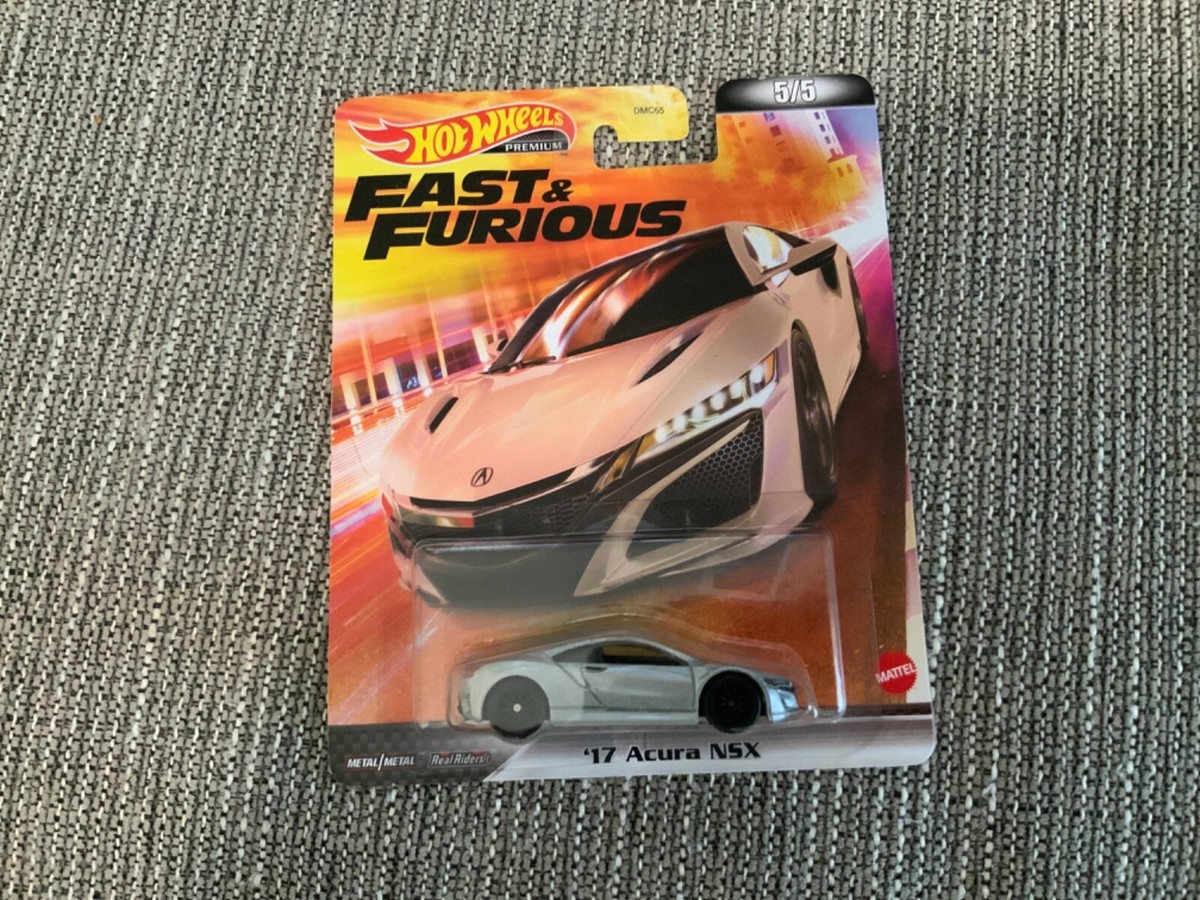 HOT WHEELS PREMIUM POP CULTURE FAST & FURIOUS F9 '17 ACURA NSX | eBay