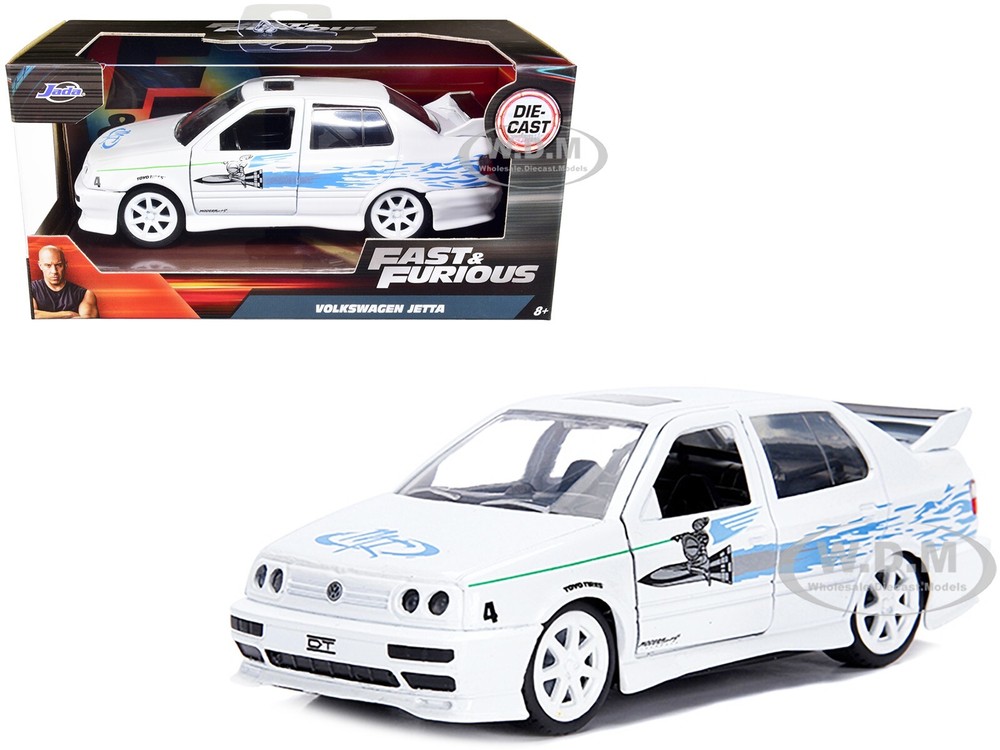 Jesse VW Jetta Fast & Furious White 1/32 Diecast Model Car JADA 99592