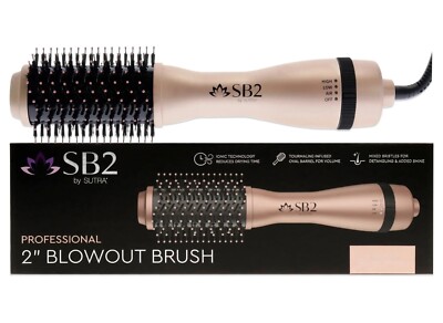 SB2 by Sutra Professional 2'' Ion Tourmaline Blowout Brush Rose Gold