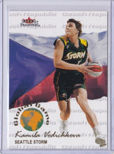 2001 Fleer WNBA Global Game #14 KAMILA VODICHKOVA SEATTLE STORM IDWN
