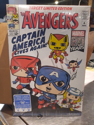 Funko Marvel The Avengers 80th Anniversary Target Limited Edition MED T-Shirt