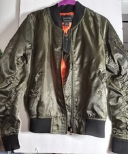 BOMBER JACKET BOYS Sz S BY RED FOX OLIVE GREEN