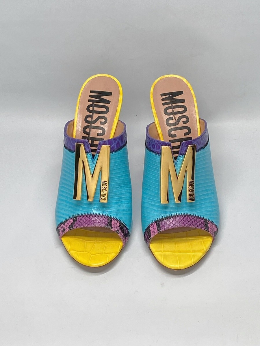 MOSCHINO カラフル レターバングル Mサイズ 本革製 MOSCHINO カラフル レターバングル Mサイズ 本革製 MOSCHINO