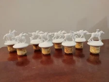 Blanton’s KY Bourbon Trail White Whiskey Corks Stoppers Tops Complete Set